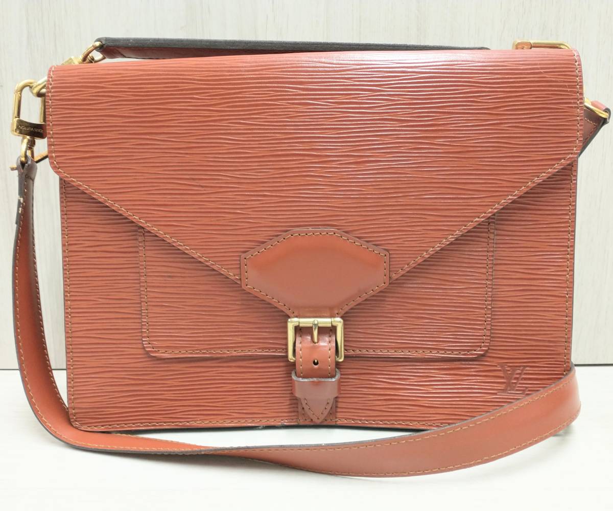 LOUIS VUITTON ヴィトン エピ ビファス 2WAY ショルダーバッグ ケニア