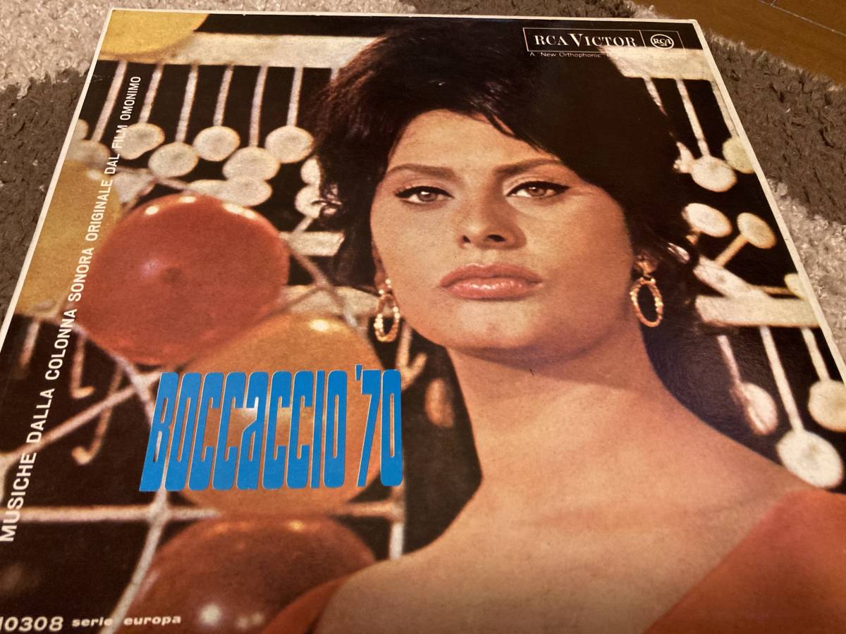 LP！ ボッカチオ' 70（ウミリアーニ／ロータ／トロバヨーリ／イタリア盤）
