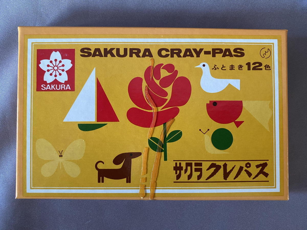 [Retro Stationery] Sakurakure Pass Futomaki 12 Colors LP12