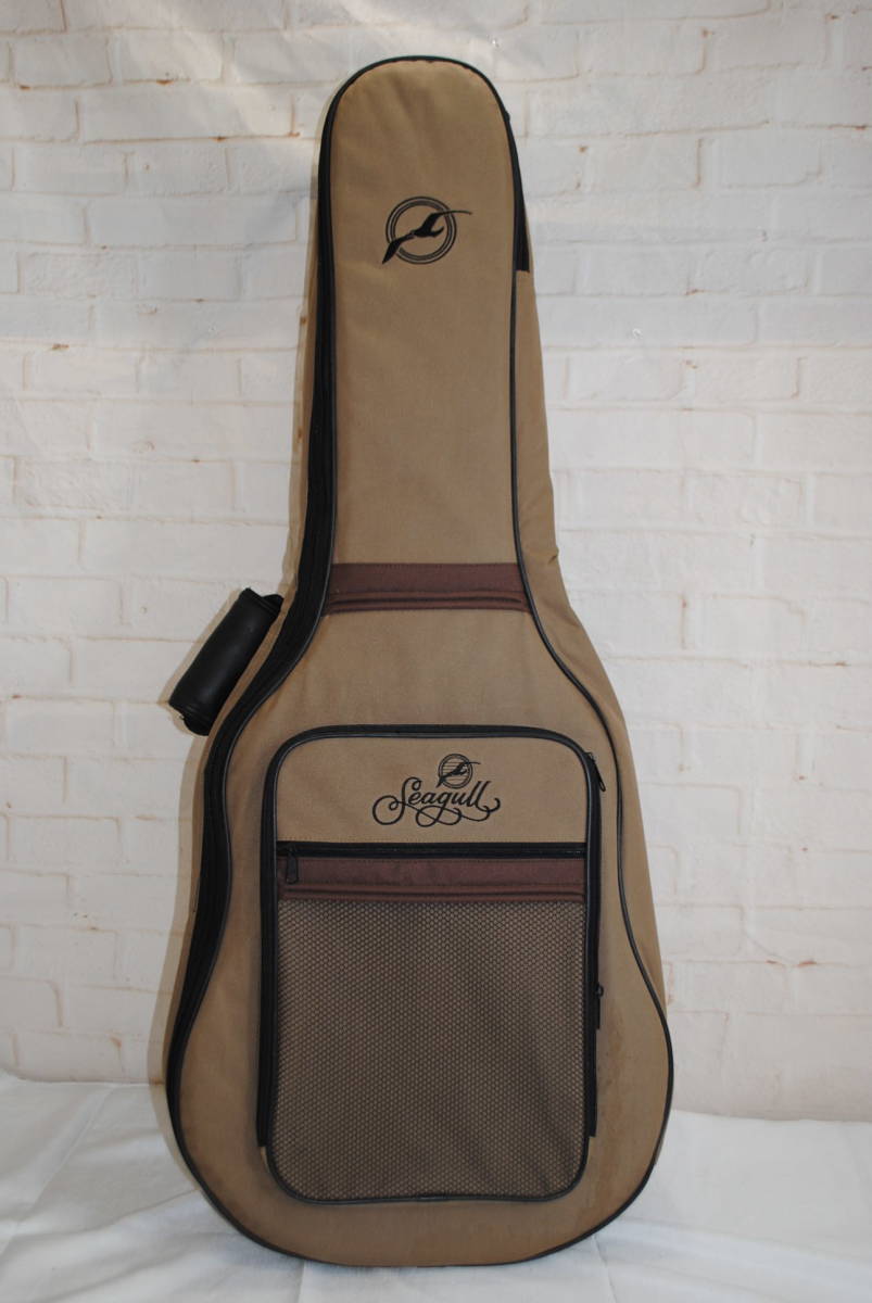 /.730.Seagull/ Seagull * guitar case *logo*Folk Reinforced*gig bag * for storage * carrying * duck me Mark 