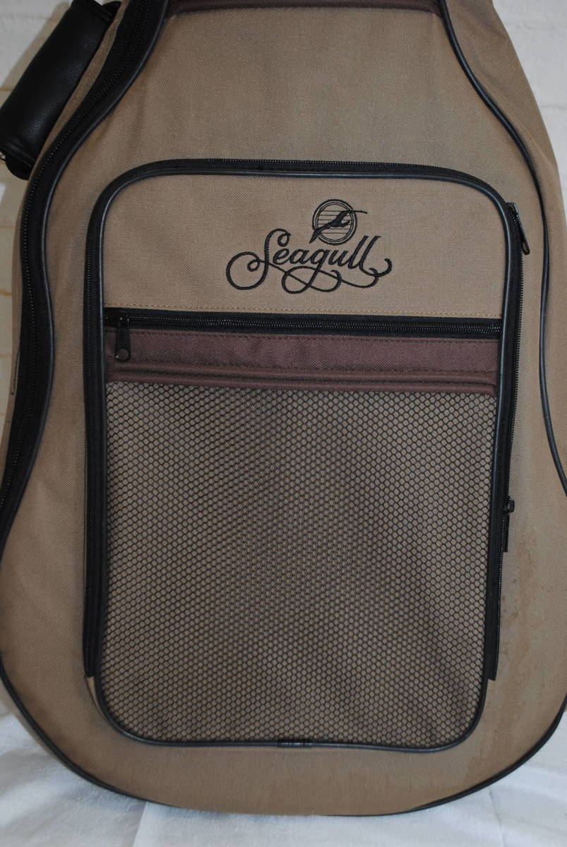 そ730.Seagull/シーガル◇ギターケース◇logo◇Folk Reinforced
