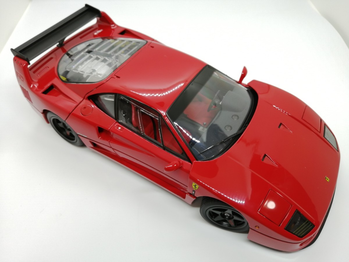 京商 フェラーリ F40 ライトウェイト LMウィング 1/18|Yahoo!フリマ