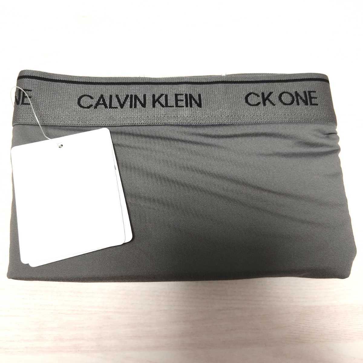 CALVIN KLEINカルバンクライン CK one Micro マイクロ ボクサーパンツ 前閉じ メンズ NB2226 グレー 海外S(日本M)
