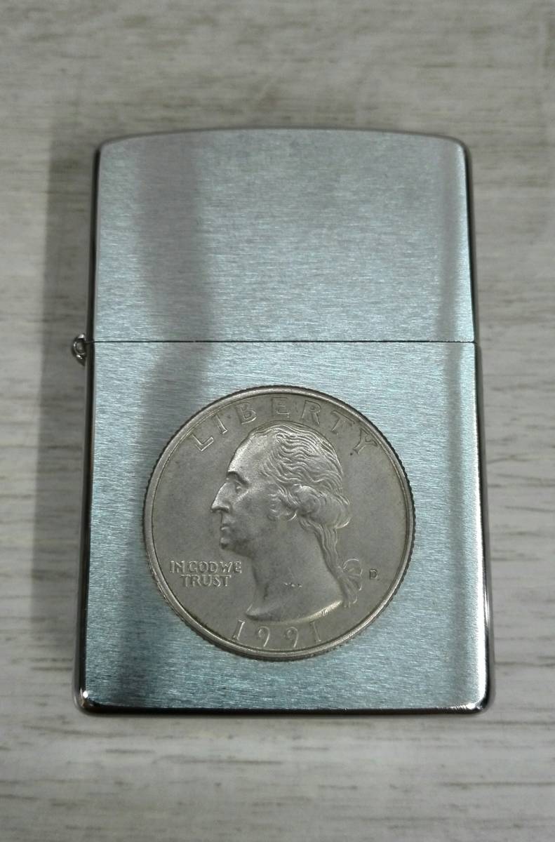 ヤフオク! - ZIPPO ジッポ ライター 1999年製 コイン 硬貨