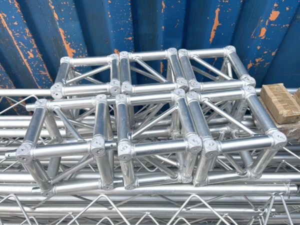 ** stage machinery / Event machinery Grobal Truss/ glow bar tiger s215 angle 3.5m×3ps.@/4.5m×6ps.@ joint 6 piece total 15 pcs set connection metal fittings attaching 