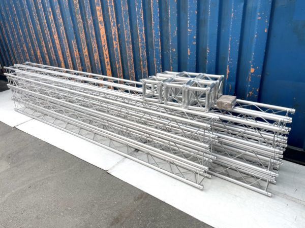 ** stage machinery / Event machinery Grobal Truss/ glow bar tiger s215 angle 3.5m×3ps.@/4.5m×6ps.@ joint 6 piece total 15 pcs set connection metal fittings attaching 