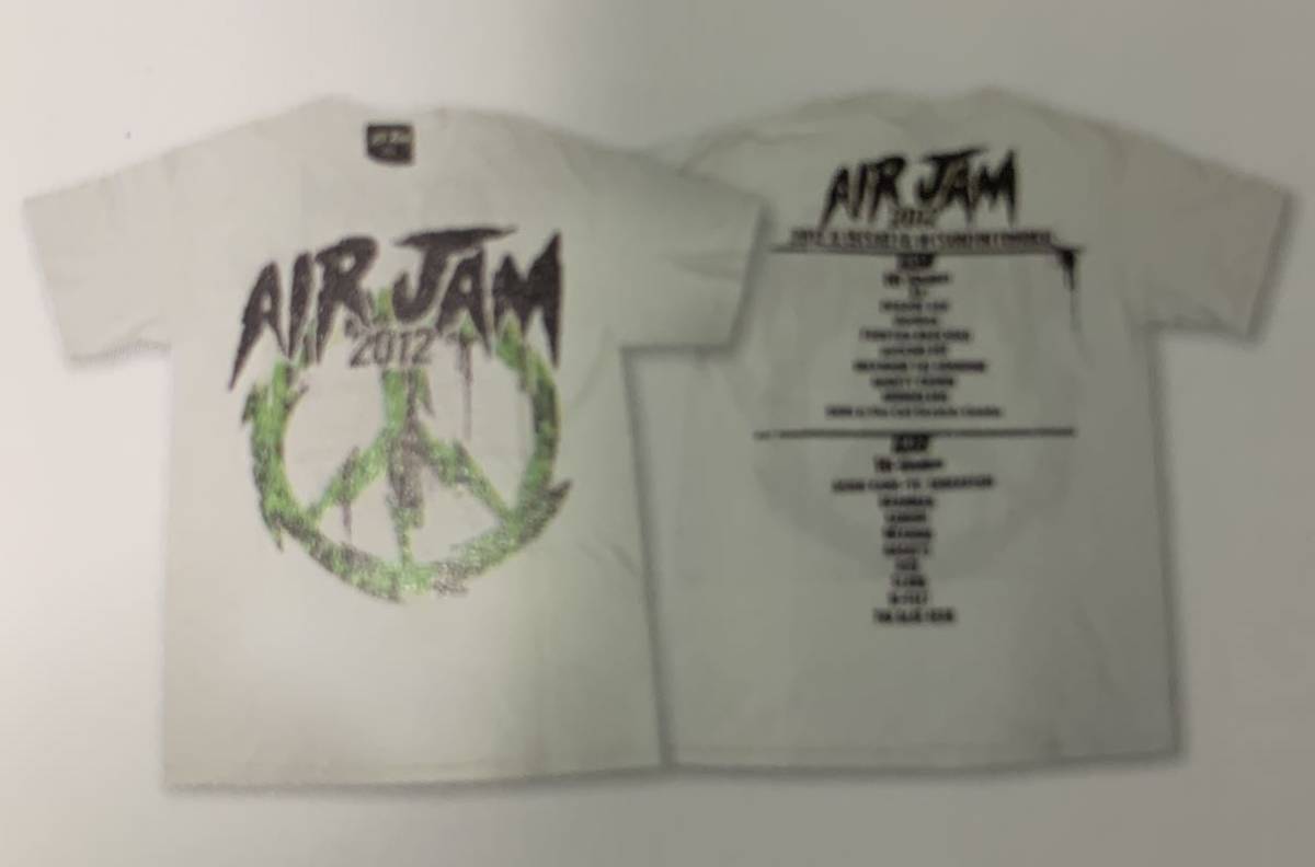  new goods unopened ]AIR JAM T-shirt defect wave have on air jam *PIZZA OF DEATH width mountain .Hi-STANDARD pizza obtesWANIMA Ken Yokoyama Hi-STANDARD