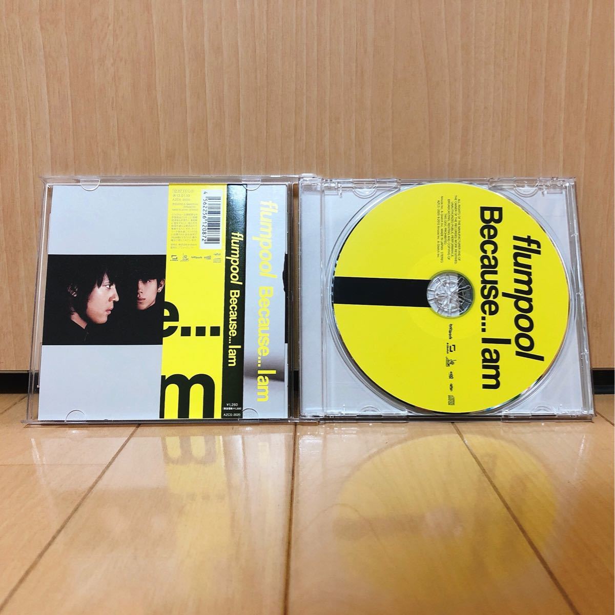 【レンタル落ち】Because...I am flumpool フランプール シングルCD 邦楽 邦ロック ポイント消化 クーポン