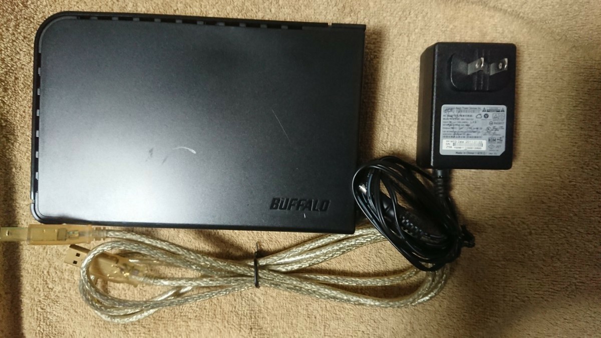 BUFFALO 1TB 外付けHDD 外付けハードディスク バッファロー USB2.0 /HD-LB1.0TU2