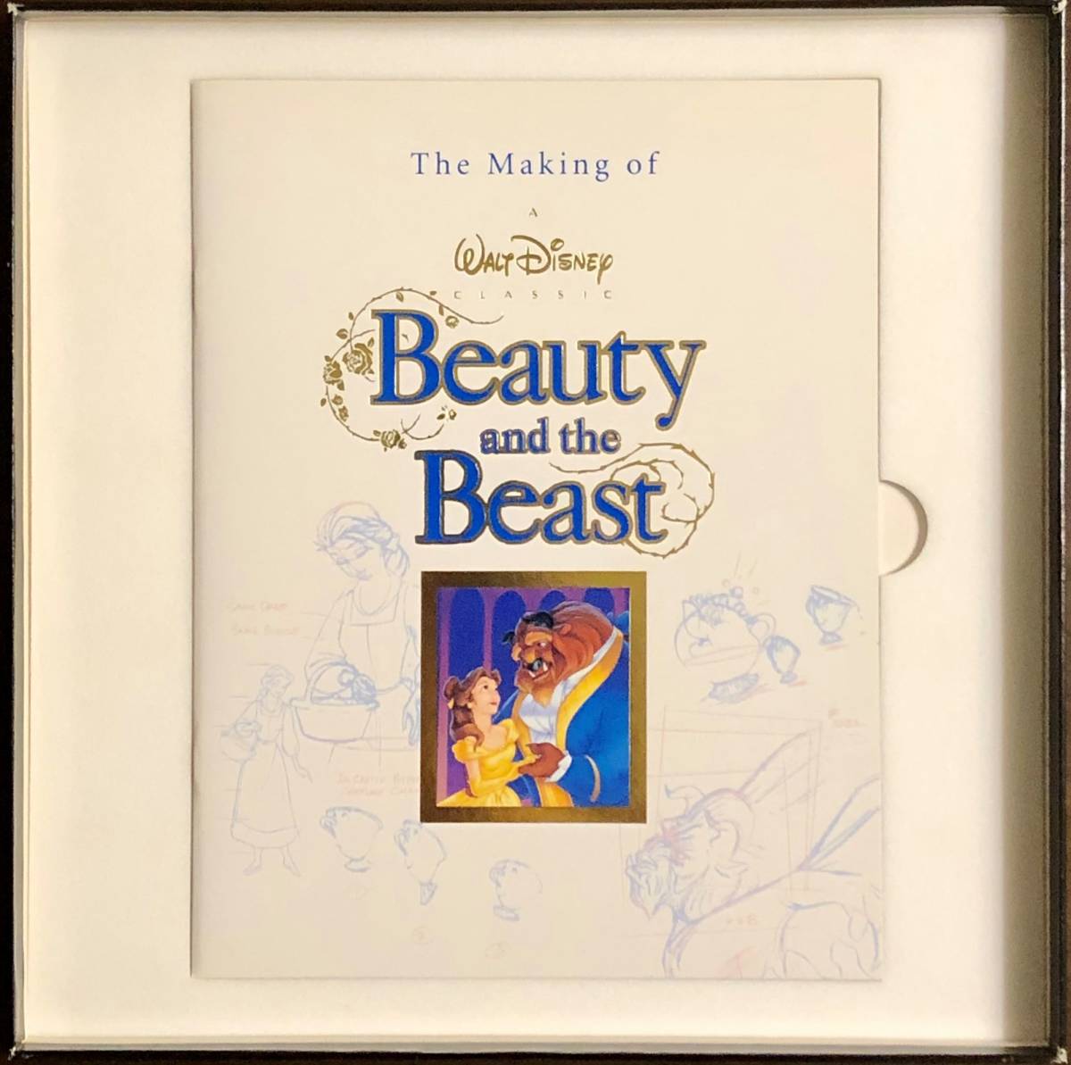 LD box set [ Beauty and the Beast ] special collection (book@ compilation CLV / privilege disk CAV all 3 sheets set )