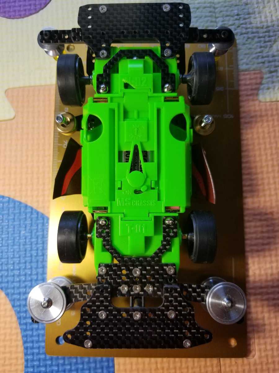 ミニ四駆 MSフレキ フロントヒクオAT-バンパー リアLGバンパー