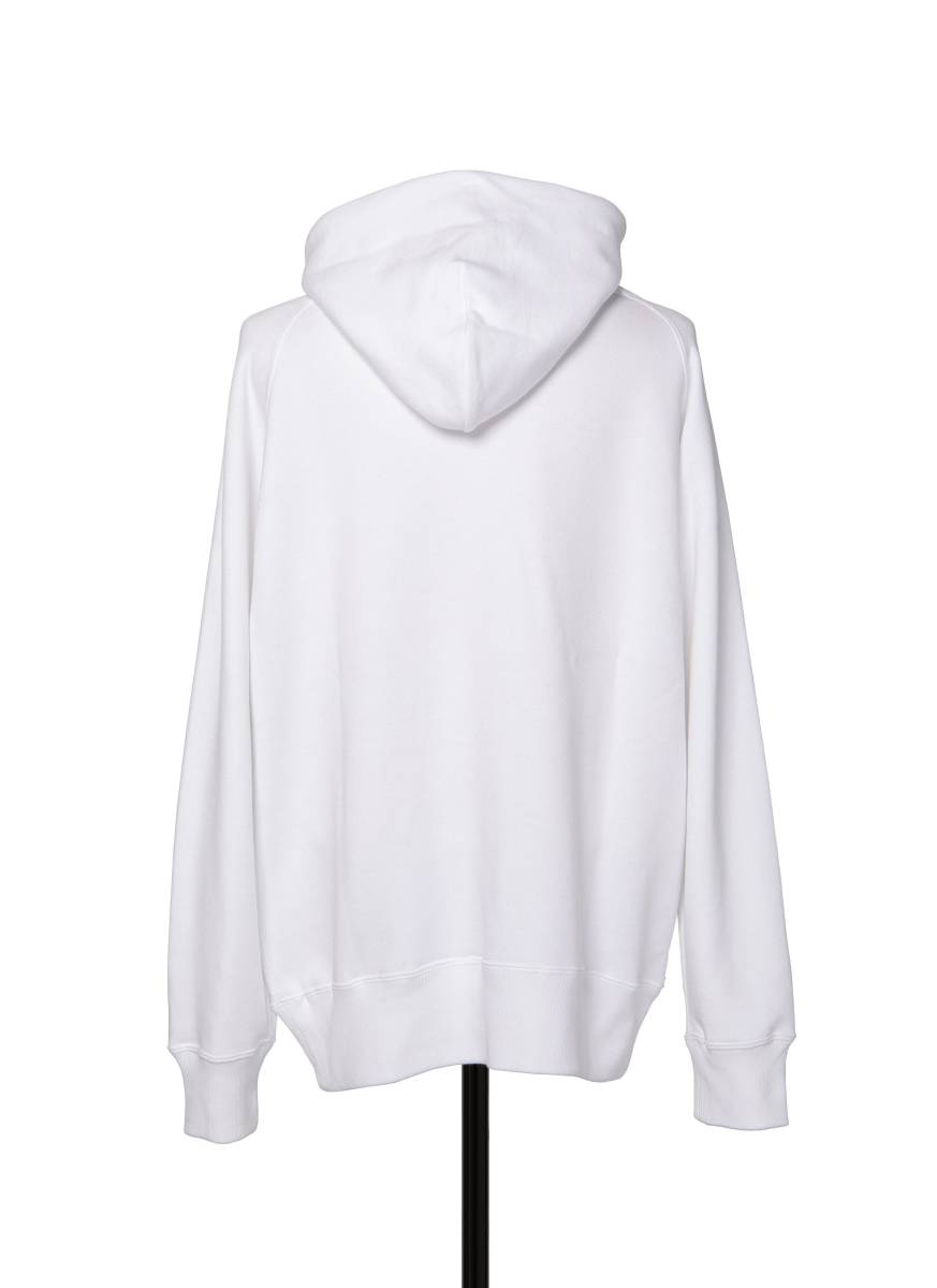 新品未使用◆サイズ3◆sacai × KAWS Embroidery Hoodie White/Black Lサイズ◆サカイ カウズ パーカー スウェット フーディー Carhartt_画像5