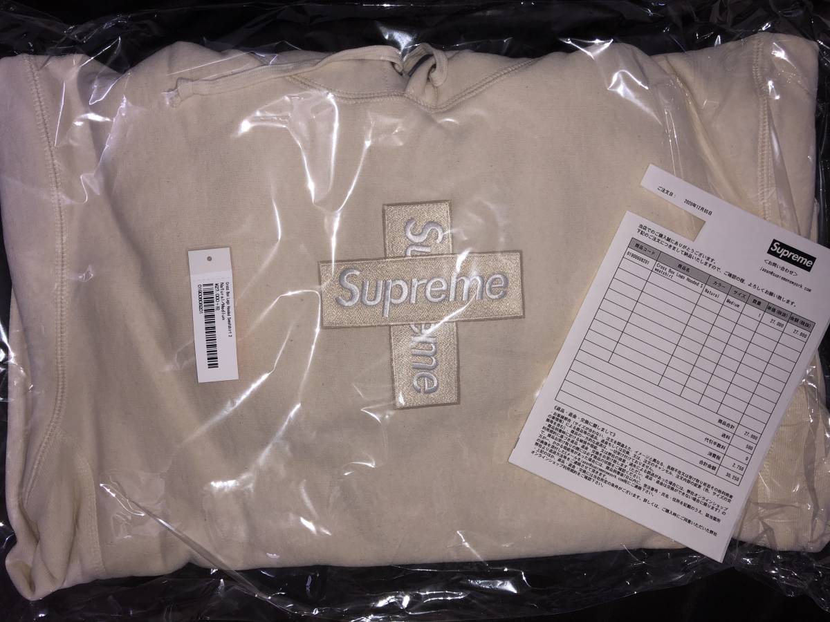 ヤフオク! - 20AW Supreme Cross Box Logo Hooded Sweatshirt