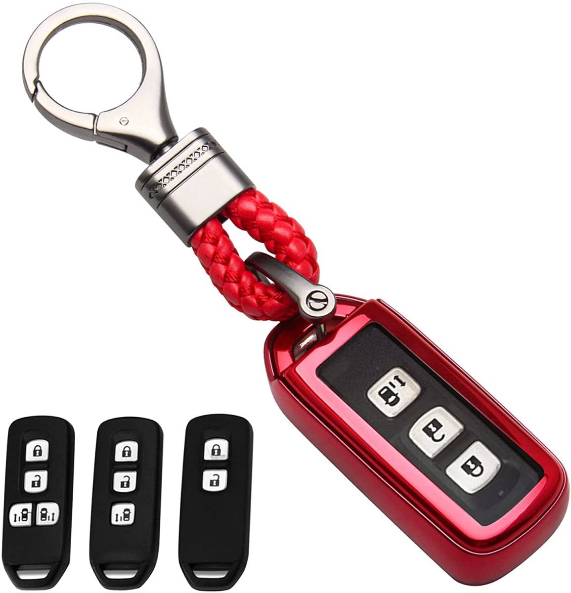 ホンダ HONDA キーカバー スマートキーケース N-BOXカスタム N-BOX プラス Nワゴン N-WGNカスタム キーホルダー 赤 レッド 最大58%オフ! ホンダ HONDA キーカバー スマートキーケース N-BOXカスタム N-BOX プラス Nワゴン N-WGNカスタム キーホルダー 赤 レッド 最大58%オフ!