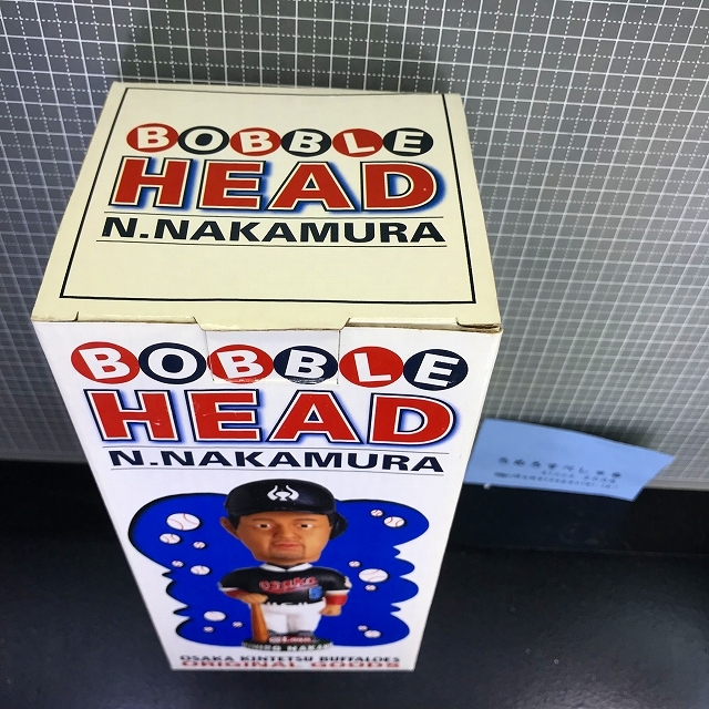  включение в покупку OK почта #*[ Bubble head с ящиком фигурка ] Nakamura ../Norihiro Nakamura/ at заем / Osaka близко металлический Buffaloes [ колеблющийся / Bob ru head ]