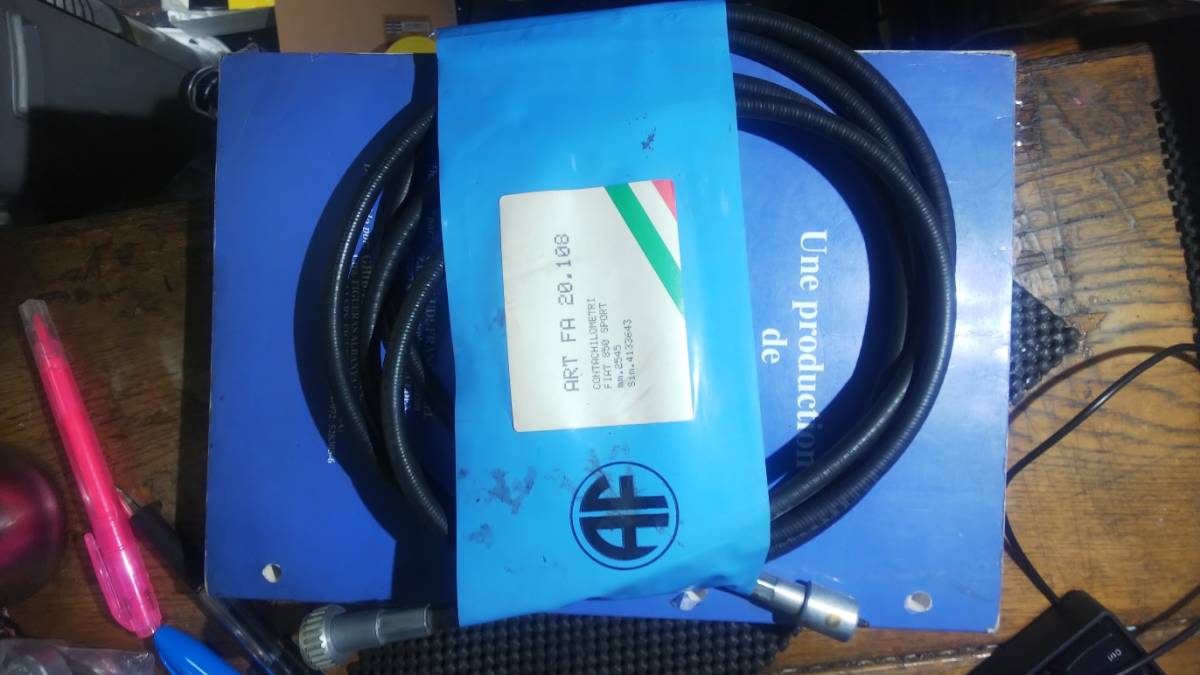  Fiat 850SPORT speed meter cable 4133643 FA20.108