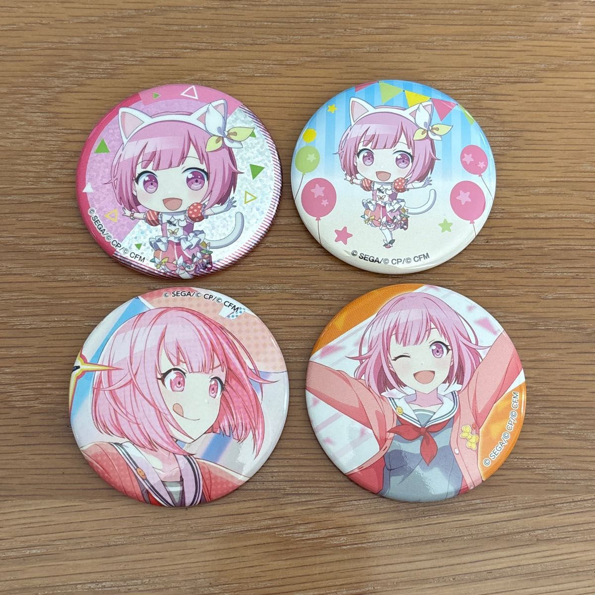 プロジェクトセカイ 鳳えむ 缶バッジ 4点 セット｜Yahoo!フリマ（旧