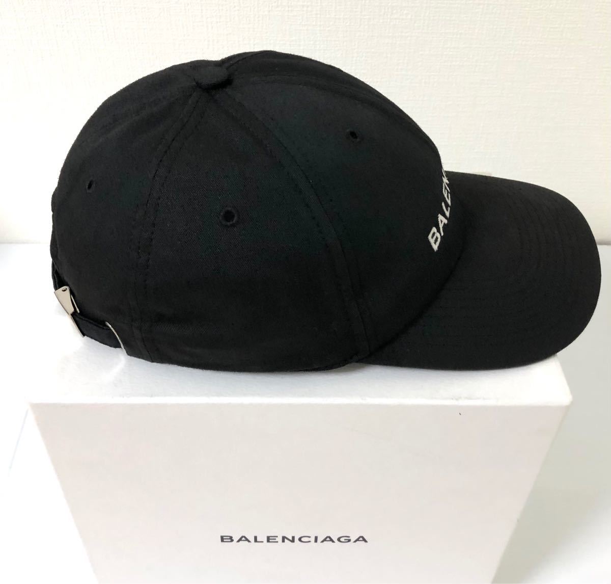 【美品】早い者勝ち！！ 希少モデル　BALENCIAGA キャップ　アジャスター金具タイプ　大人気L59サイズ　完売品　入手困難