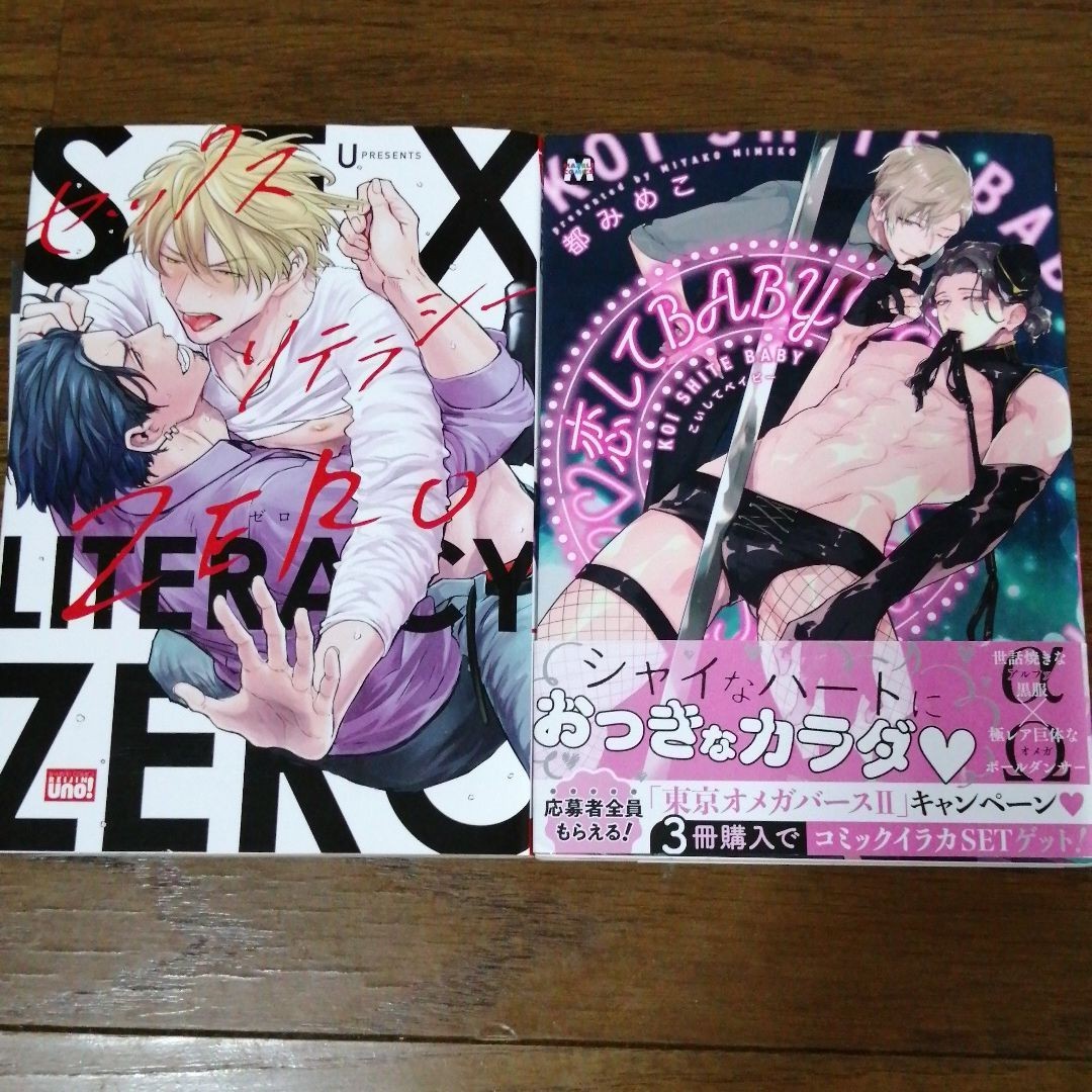 Ｕ『セックスリテラシーZERO』都みめこ『恋してBABY』金子アコ『センセイのいけない性癖』上野ポテト『向こうの人』