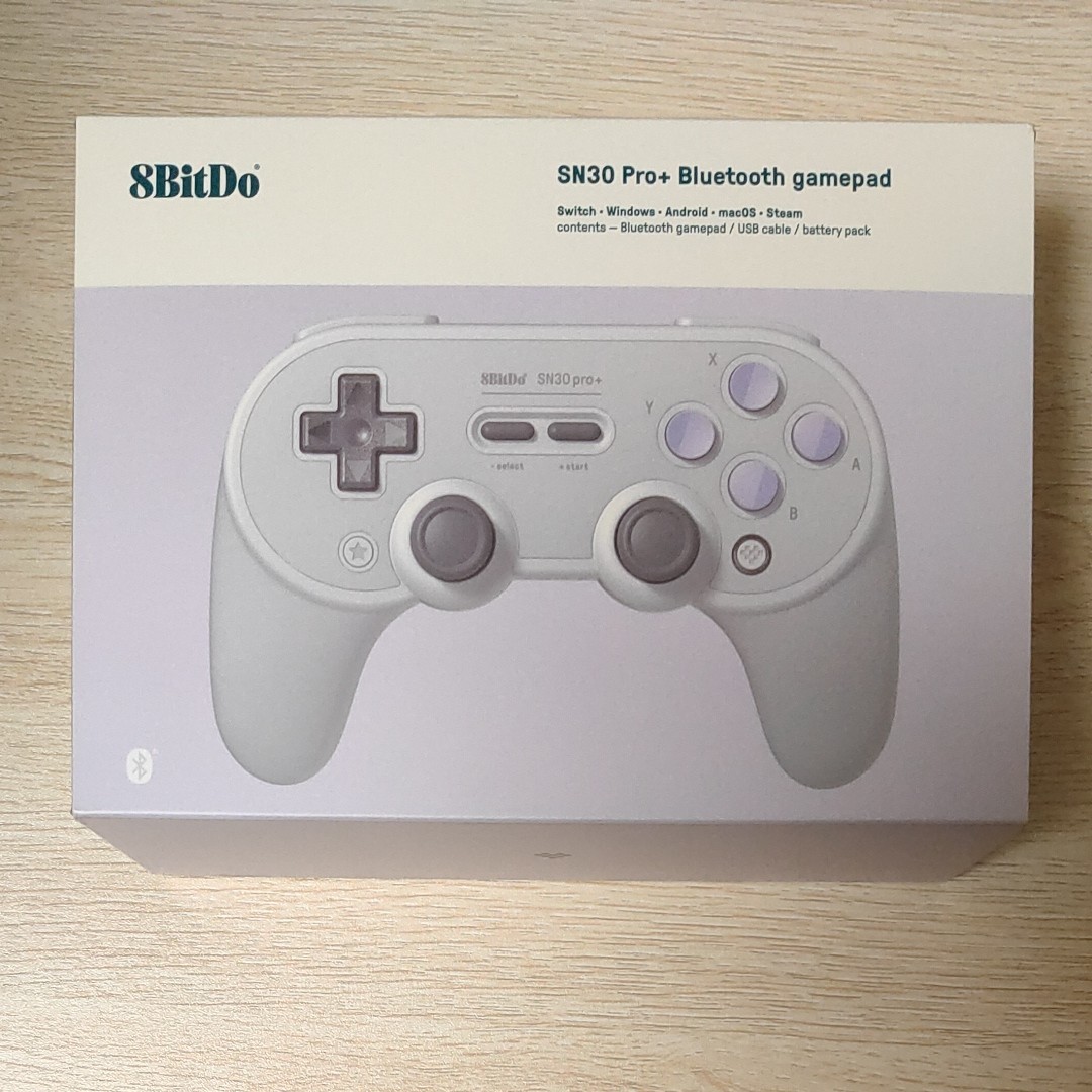 8Bitdo SN30 pro+ Bluetooth gamepad コントローラー新品未開封