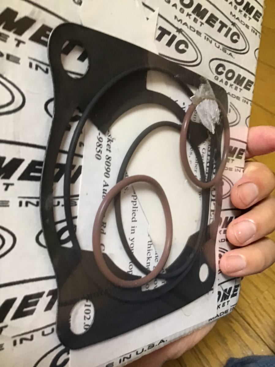 yz85 02-11 21007-G01 c7851 big bore gasket kit ビックボア　ガスケットキット　トップエンド　top end 社外　YAMAHA レーサー　57x2 84_画像8