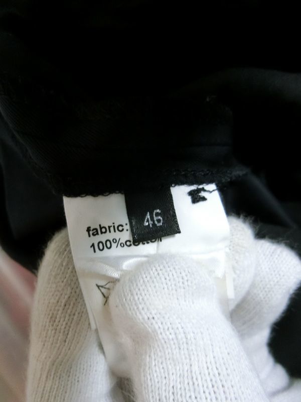 KRISVANASSCHE カーゴ パンツ 46 ブラック クリスヴァンアッシュ
