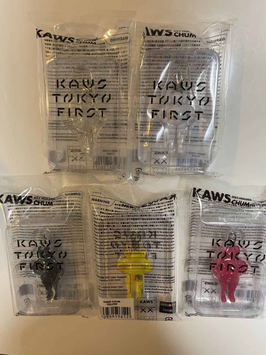 KAWS TOKYO FIRST KEYHOLDER 5種セット カウズ COMPANION CHUM