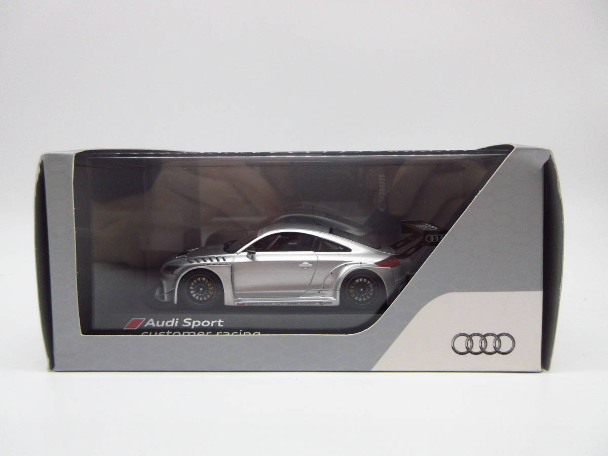1/43 アウディ Audi TT RS　Audi Sport customer racing ディーラー特注 ミニカー_画像1