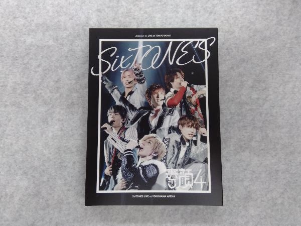 春夏新作 ポストカード付 DVD 素顔4 SixTONES盤(ジャニーズアイランドストア限定)(3DVD) 男性アイドル