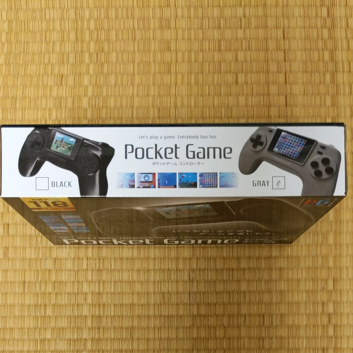 Pocket Game ポケットゲーム コントローラー AH10175 グレー 発売元：株式会社 ピーナッツ・クラブ
