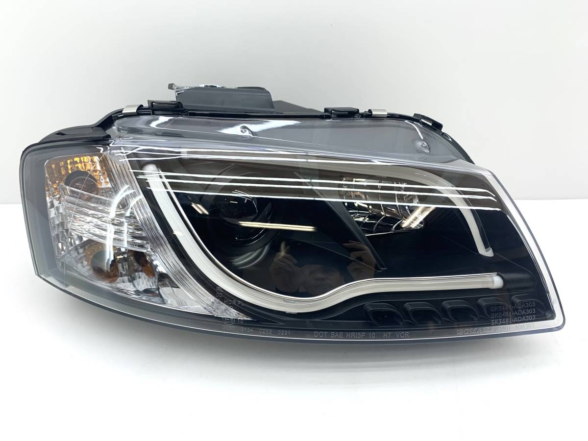 【送料込み】即決 未使用 SONAR ◆ A3 8P ◆ アウディ 社外品 左右 ヘッドライト SK3401-ADA303 ランプ Audi ソナー [3606]_画像2