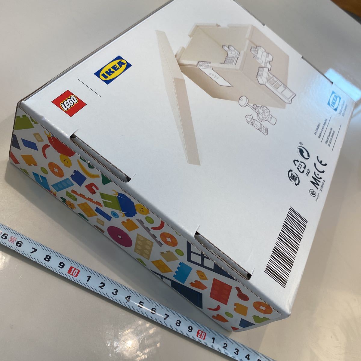  нехватка товара! наличие незначительный!IKEA&LEGO box * 26x18x12 cm* средний размер новый товар Yamato Transport анонимность отправка 1735