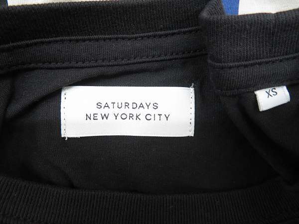 at1621/サタデーズサーフ 半袖Tシャツ SATURDAYS SURF NYC 送料200円_画像3