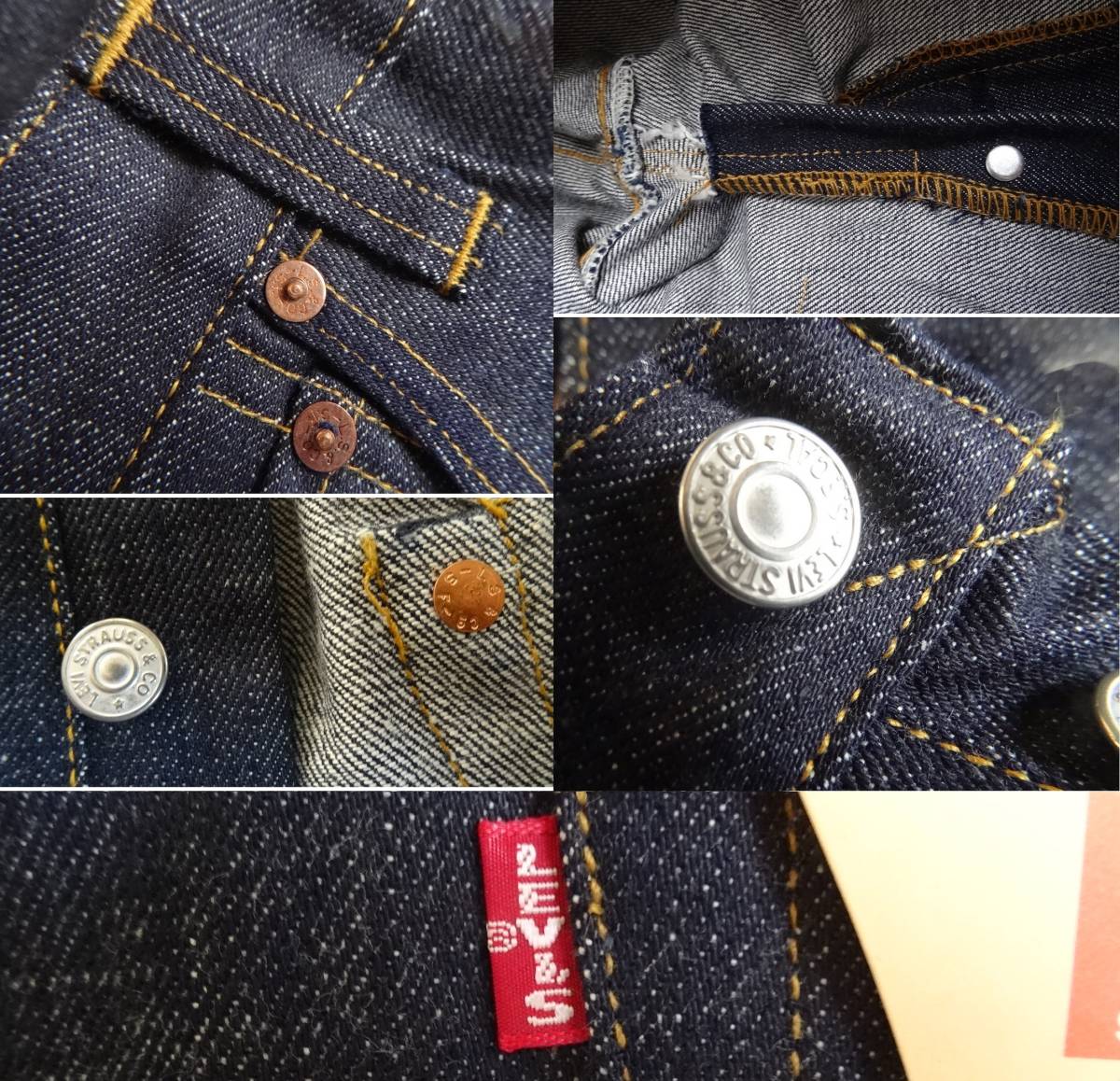 バレンシア製 555】Levi's LVC 501XX 1947model W35レアサイズ バレンシア製 555】Levi's LVC 501XX 1947model W35レアサイズ