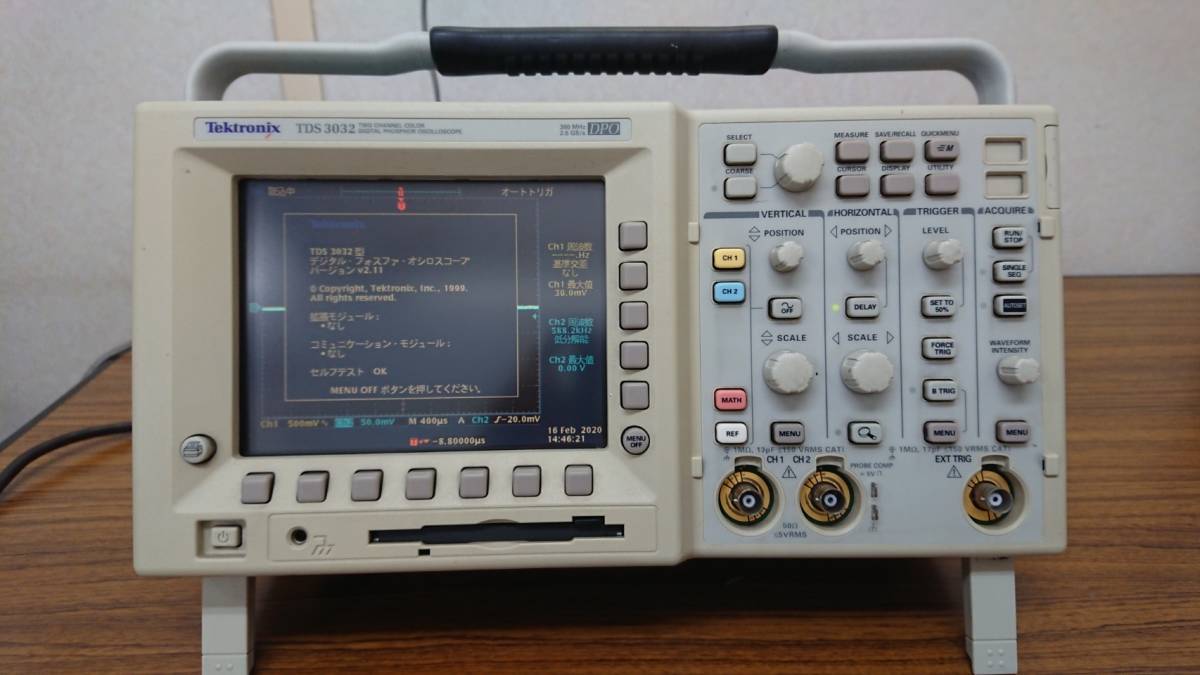 Tektronix テクトロニクス オシロスコープ TDS3032 (No.81) 測定器 Tektronix テクトロニクス オシロスコープ TDS3032 (No.81) 測定器