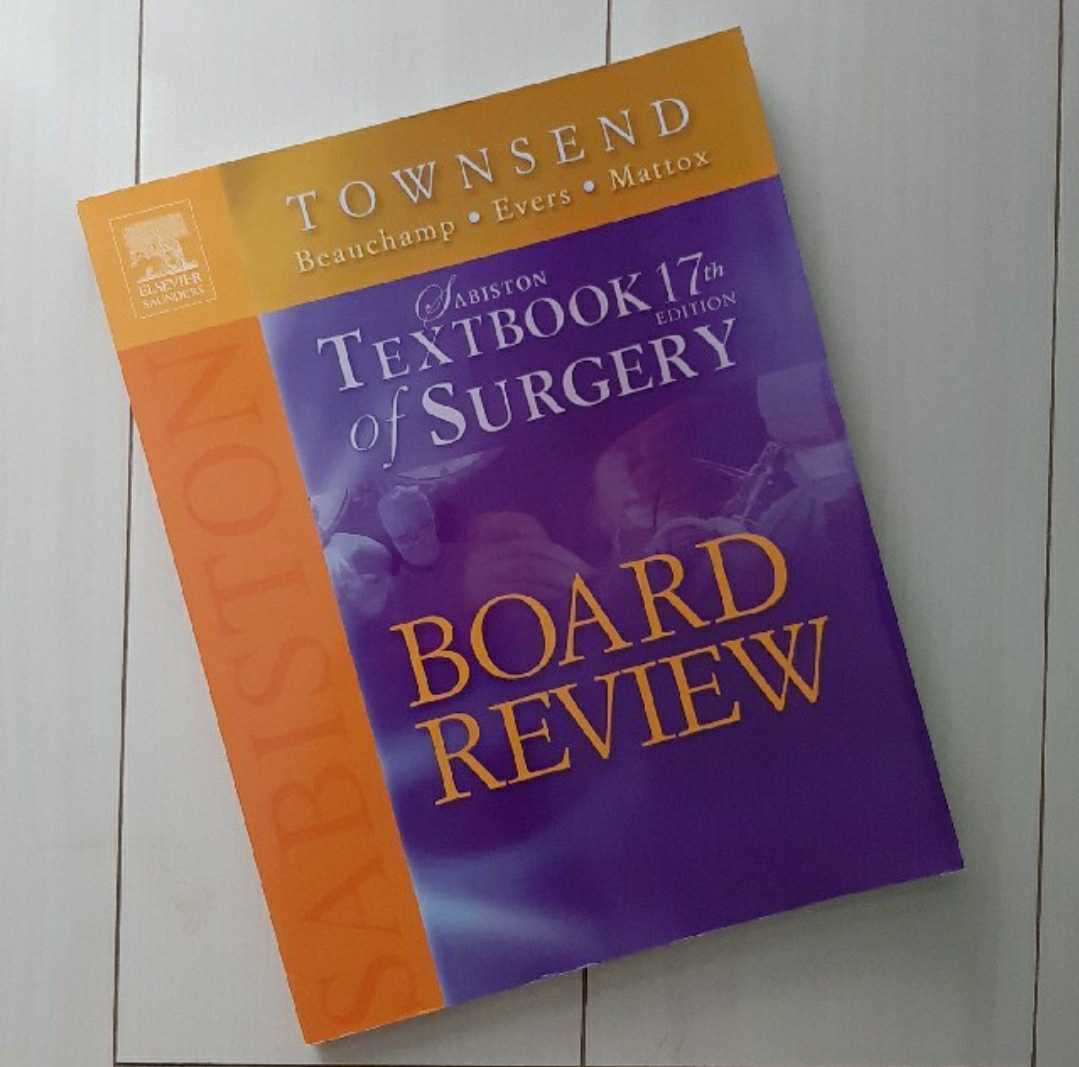 洋書 Sabiston Textbook of Surgery 17th Edition Board Review