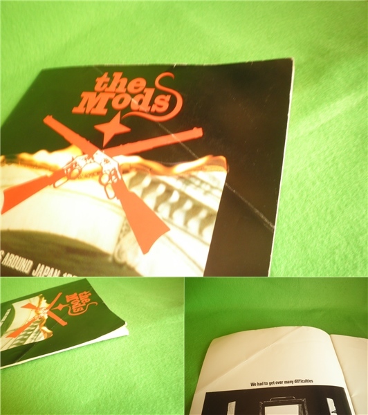 * pamphlet moz[THE MODS AROUND JAPAN 100-P TOUR \'84-\'85] forest mountain ..*