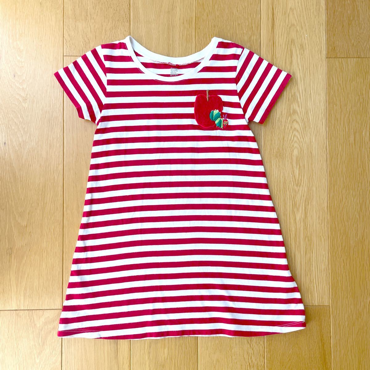 Paypayフリマ グラニフ はらぺこあおむし Tシャツ ワンピース 110 Paypayフリマ グラニフ はらぺこあおむし Tシャツ ワンピース 110