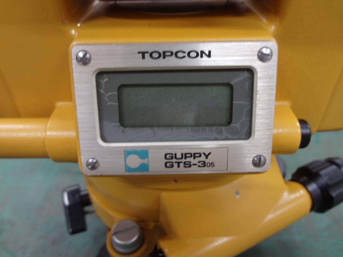 □TOPCON GUPPY GTS-305 電子式測量機 トプコン トータルステーション