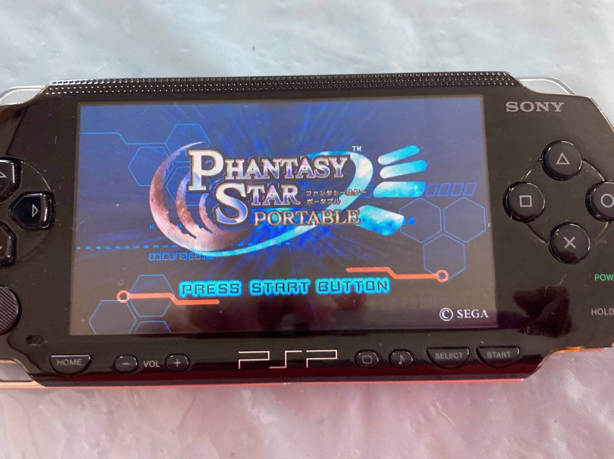 21-PSP-34　プレイステーションポータブル　ファンタシースターポータブル1、2 スペシャル体験版 セット　動作品　PSP