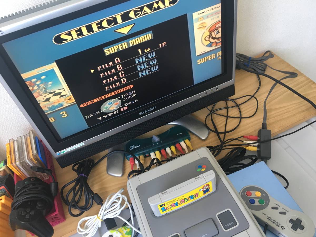 21-SFC-117　スーパーファミコン　スーパーマリオコレクション　セーブOK動作品　スーファミ