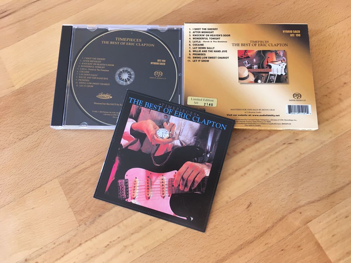 Time Pieces - The Best Of Eric Clapton(Hybrid SACD) Audio Fidelity : AFZ 190_画像1