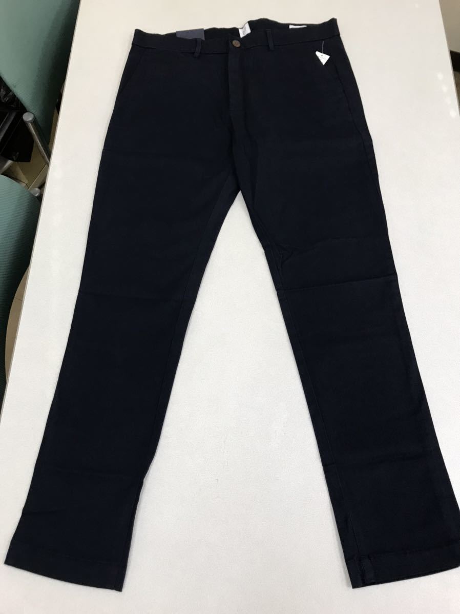 ●ＧＡＰ●新品●チノパン●ギャップ●紺●スキニー●ウエスト86cmX股下76cm●クールビズ●ネイビー●32●B1-1_画像1