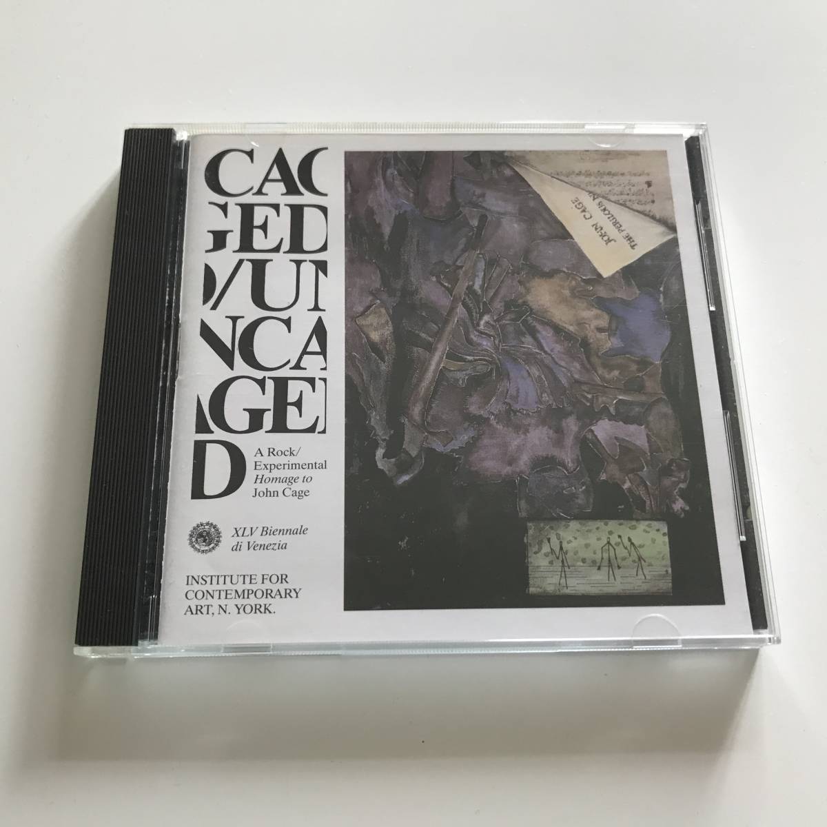 中古CD ジョン・ケージ CAGED/UNCAGED ジョン・ケイジへのオマージュ Homage To John Cage David Byrne Cramps Records CRSCD 097_画像3