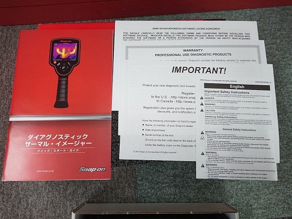 新品☆スナップオン Snap-on サーマルイメージャー サーマルカメラ