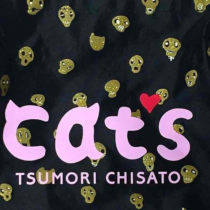 ツモリチサト Tsumori Chisato 限定ねこドクロトートバッグ【猫髑髏】未使用新品_画像2