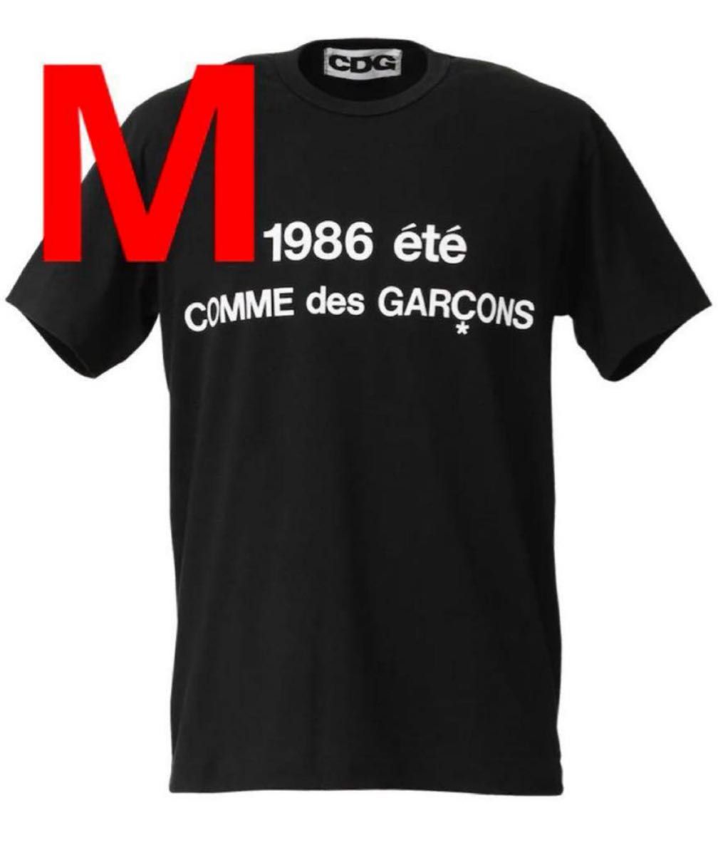 COMME des GARCONS CDG 1986 ete Tシャツ ブラック Mサイズ｜Yahoo