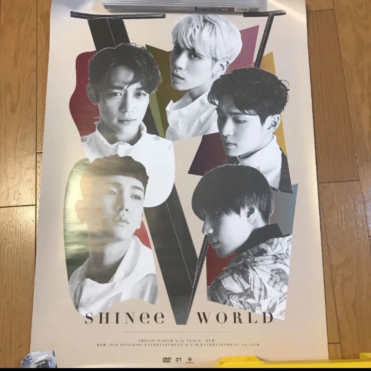 新品未使用　テミン　ソロ　SHINee ポスター　4枚　オニュ　キー　ミンホ　オンユ　ジョンヒョン ミノ