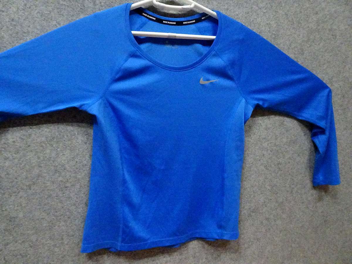  Nike NIKE running usually put on p Ractis shirt T-shirt long sleeve [ size : L / color : photograph reference ]