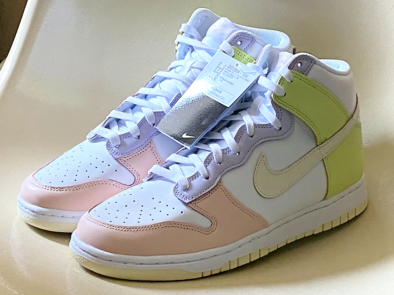 ナイキ|W NIKE DUNK HIGH *DD1869-108*【27.5cm】カシミア ライト